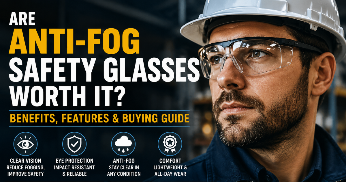 Anti-Fog Safety Glasses: Are They Worth It? Benefits, Features, and Buying Guide