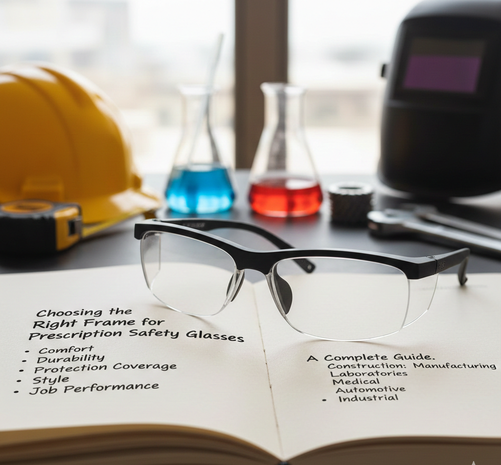 Choosing the Right Frame for Prescription Safety Glasses – A Complete Guide