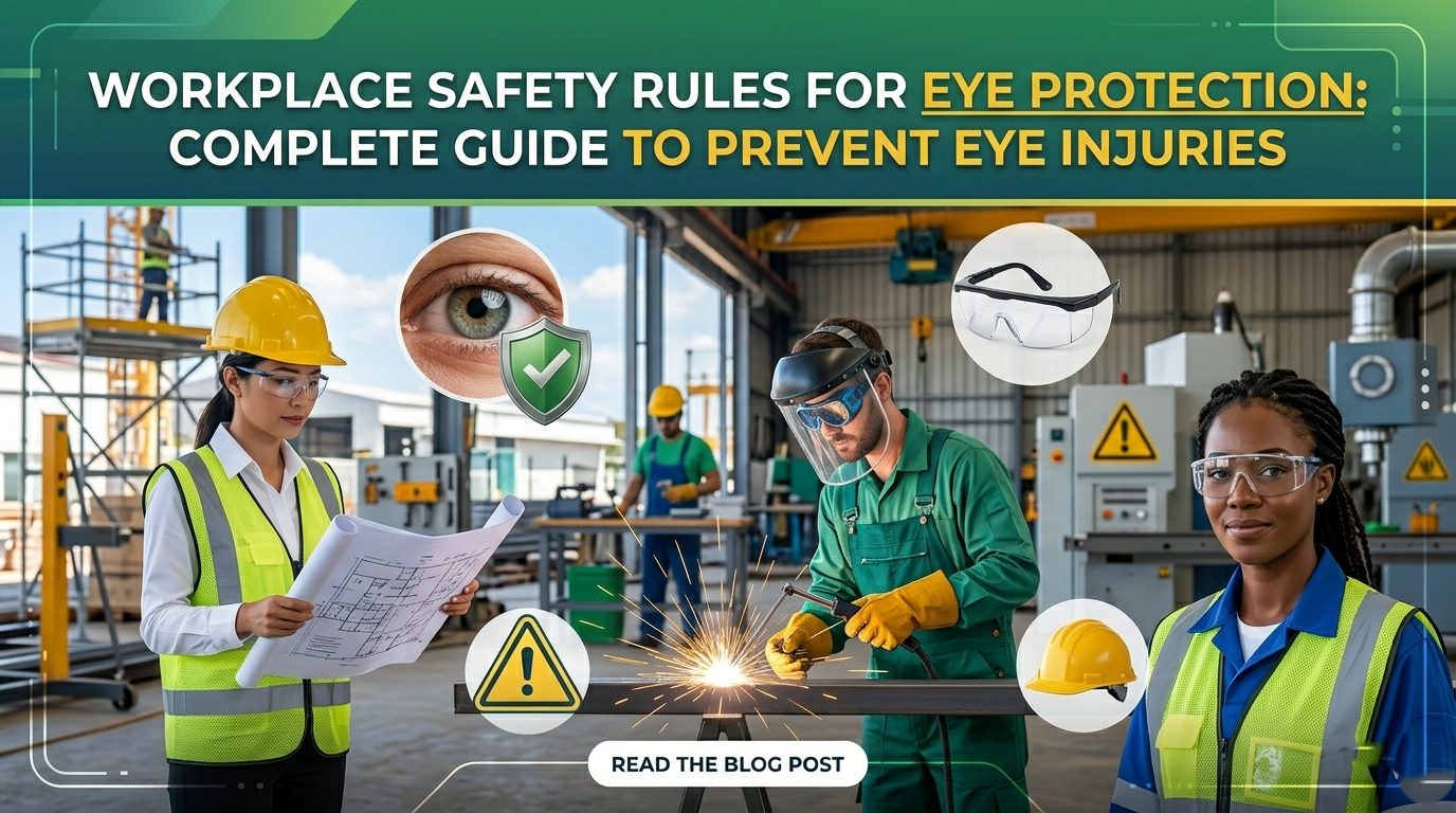 Workplace Safety Rules for Eye Protection: Complete Guide to Prevent Eye Injuries