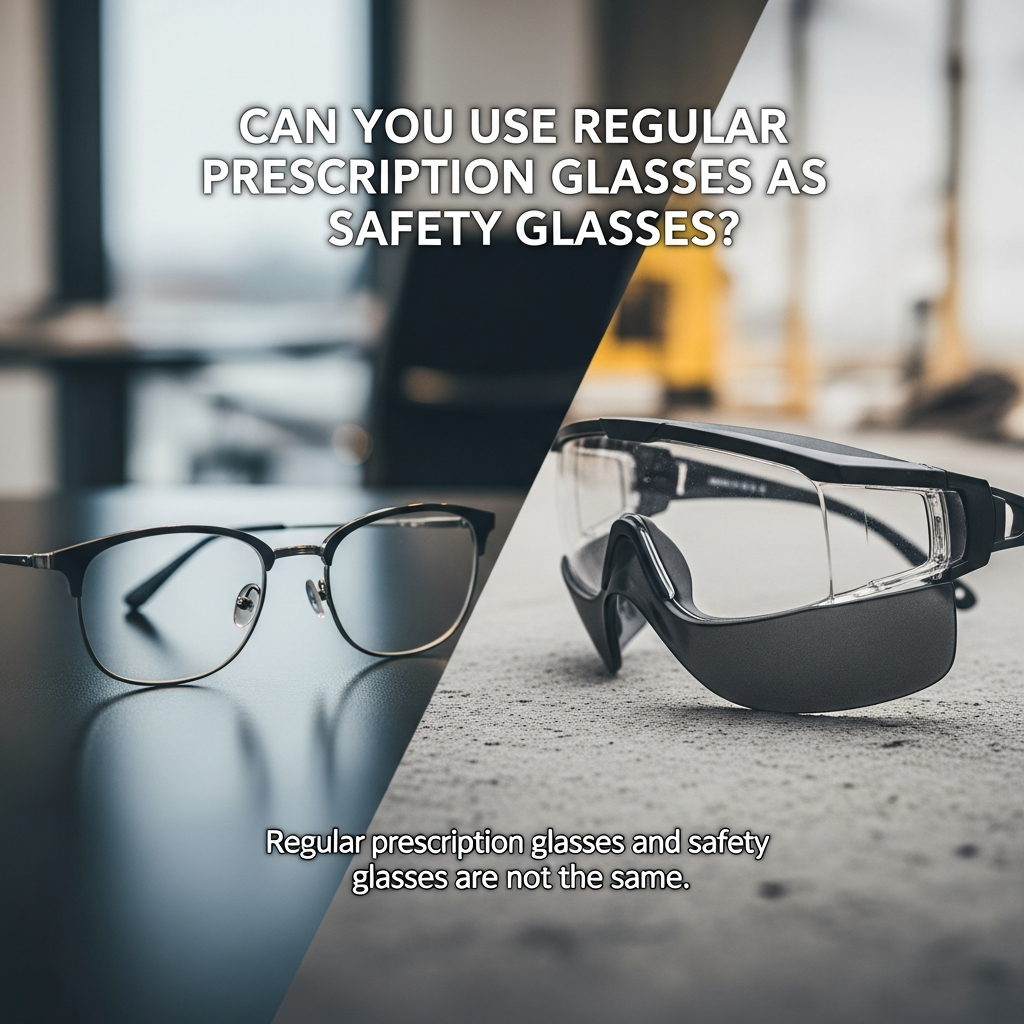 Can You Use Regular Prescription Glasses as Safety Glasses?