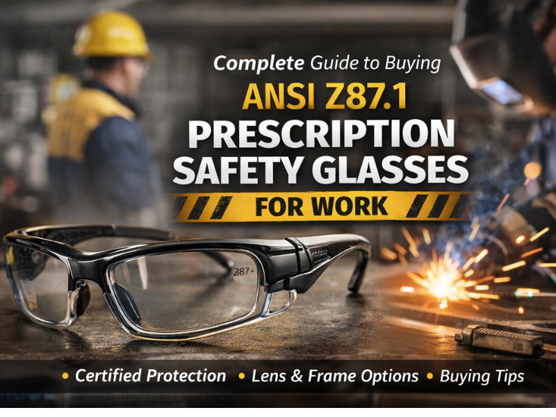 Complete Guide to Buying ANSI Z87.1 Prescription Safety Glasses for Work