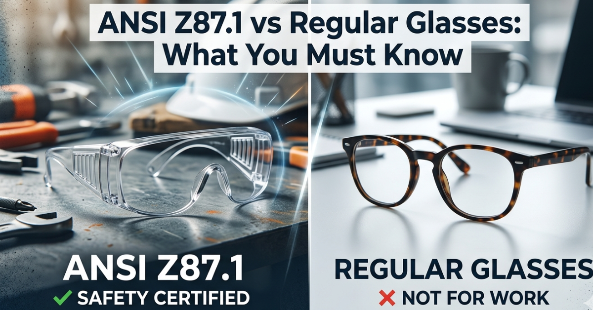 ANSI Z87.1 vs Regular Glasses: What You Must Know