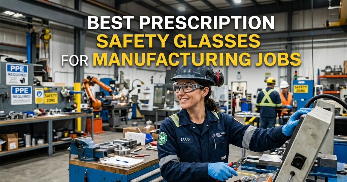 Best Prescription Safety Glasses for Manufacturing Jobs