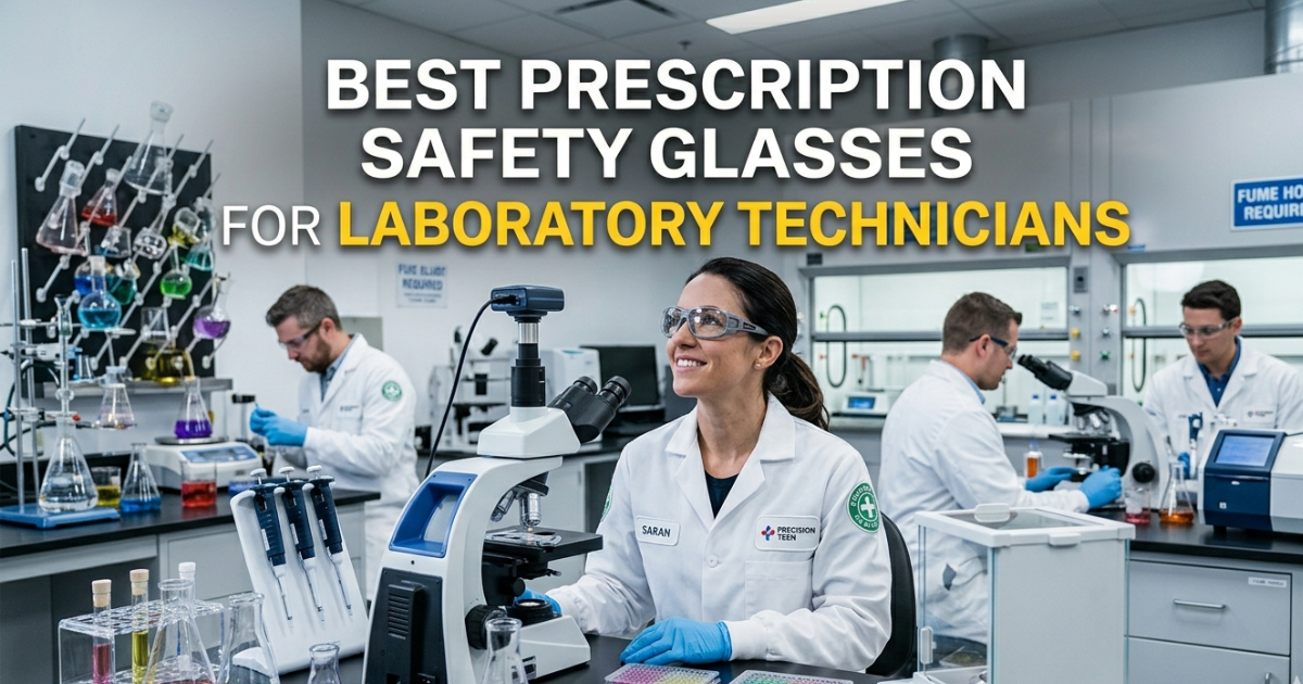 Best Prescription Safety Glasses for Laboratory Technicians